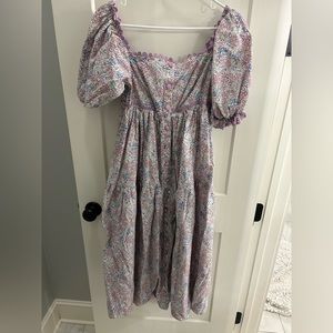 Mabel midi maternity dress sized small